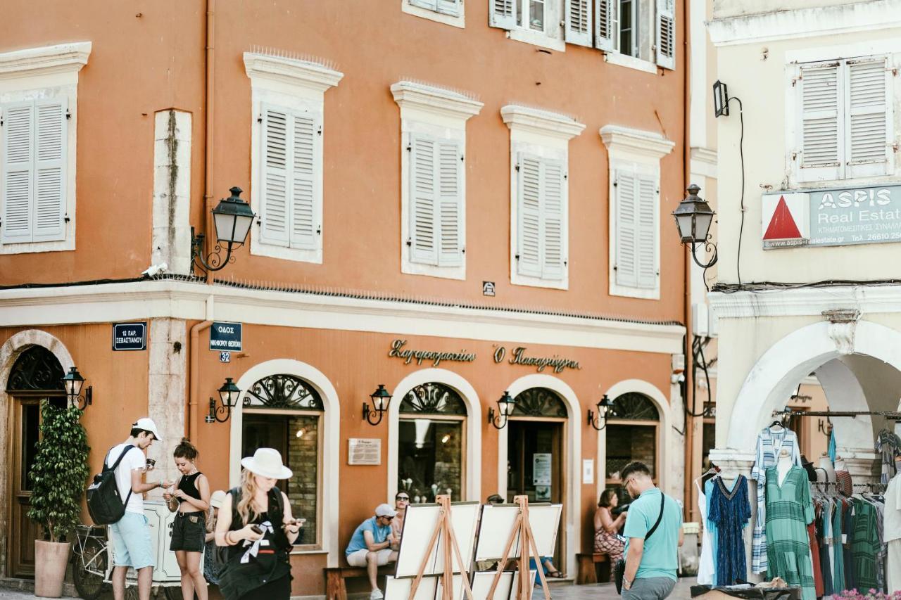 Pentanemi Loft, Corfu Old Town Lägenhet Exteriör bild